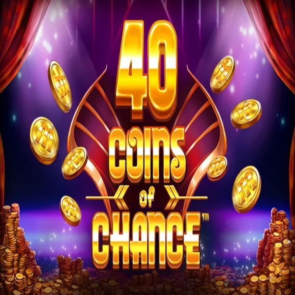 Official Slots logo: 40 Coins of Chance by SYNOT Games at 888 Casino