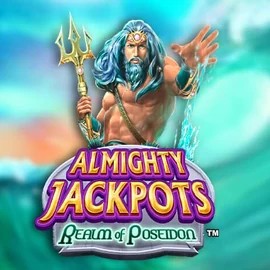 Almighty Jackpots – Realm of Poseidon game by Novomatic – logo hosted on 888 Casino