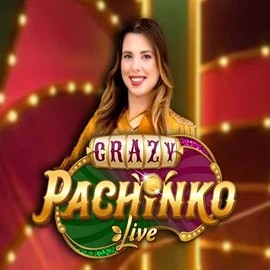 Crazy Pachinko online game logo by Evolution on 888-app.com