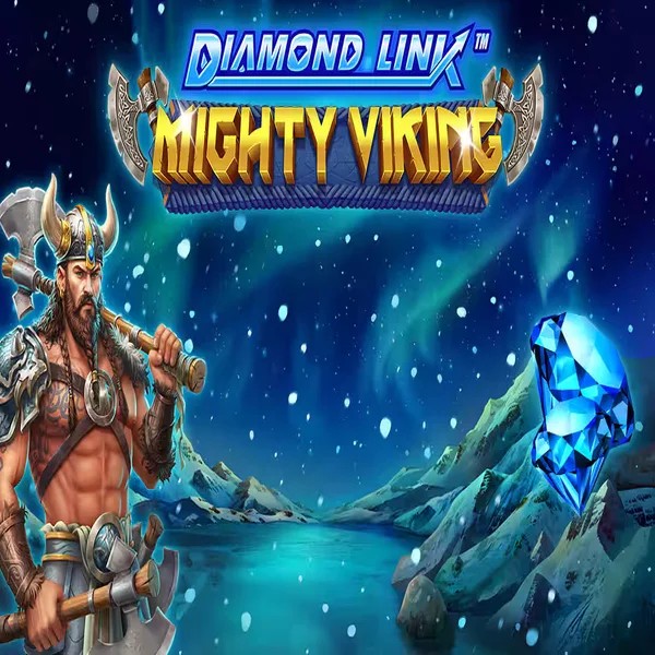 Diamond Link Mighty Viking casino game by Greentube – featured logo at 888 Casino