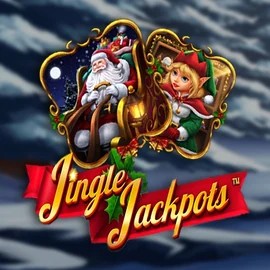 Jingle Jackpots by Dragon Gaming, showcased at 888-app.com – game logo