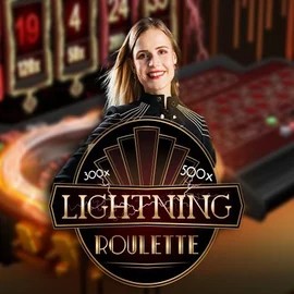 Lightning Roulette logo – Live Casino by Evolution at 888 Casino