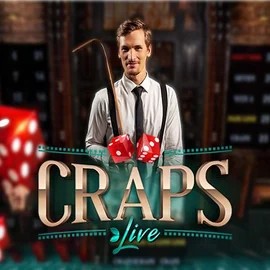 Live Craps logo – Live Casino by Evolution at 888 Casino