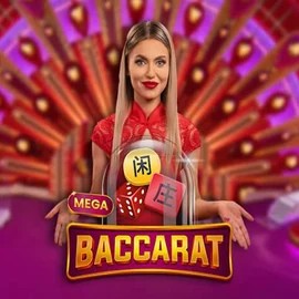 Enjoy Mega Baccarat by Pragmatic Play – logo hosted on 888-app.com