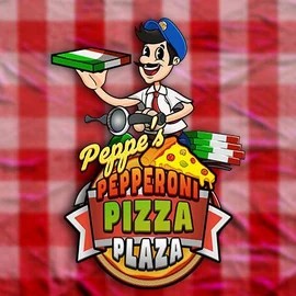 Peppe’s Pepperoni Pizza Plaza logo by Pragmatic Play at 888 Casino