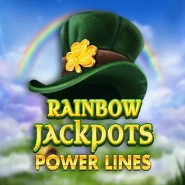Jackpots logo of Rainbow Jackpots Power Lines from Red Tiger Gaming at 888 Casino