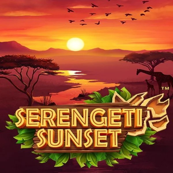 Serengeti Sunset by Skywind Group, showcased at 888-app.com – game logo