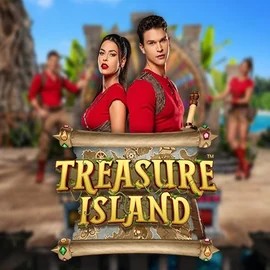 Official Live Casino logo: Treasure Island by Pragmatic Play at 888 Casino